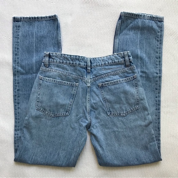 NWT Zara Straight Leg Jeans, Sz 4 - Picture 4 of 6